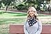 Breastfeeding Nursing Cover Scarf - Rayon/Spandex Jersey Knit Super Soft Stretchy Breathable Lightweight Nursing Poncho, Carseat Canopy & Baby Car Seat Cover. FREE Matching Pouch By Chuckle & Cuddle