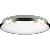 DYMOND LED Ceiling Light Flush Mount 10 Inches Ceiling Light Fixture Dimmable for Bathroom, Kitchen, Laundry Room (4000K Natu