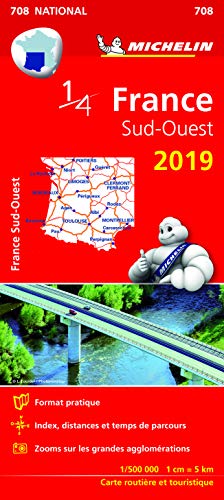 CN 708 FRANCE SUD-OUEST 2019 (CARTES (8070)) (French Edition) by COLLECTIF MICHELIN