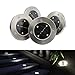 MAGGIFT Solar Ground Lights,Garden Pathway Outdoor In-Ground Lights With 4 LED (4 pack) (White)