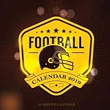 Football Calendar 2019: 16 Month Calendar by Paul Jenson