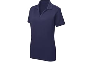 Joe's USA Women's Dri-Equip Short Sleeve Racer Mesh Polo Shirts in Size XS-4XL