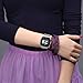 hooroor Compatible with Fit bit Versa Bands Women Men, Milanese Loop Stainless Steel Metal Sport Bracelet Strap Magnet Lock Wristbands Replacement for Fit bit Versa Smart Watch (Silver, Small)
