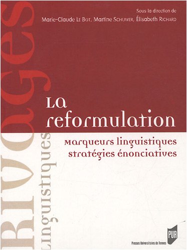La  reformulation