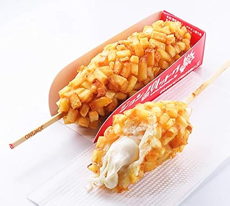Amazon モッツァレラチーズホットドッグ3個セット 大人気新大久保韓国ホットドッグ ジョンノハットグ のびのびチーズ ポテトモツァレラチーズハットグ ジョンノ 冷凍パン 通販