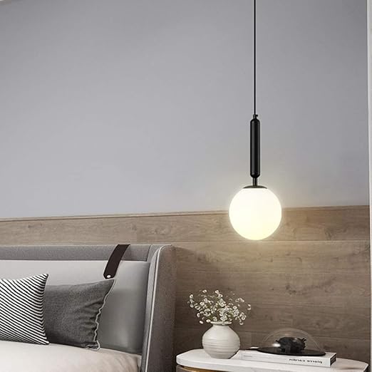 Ccsun Nordische Glaskugel Pendelleuchte Bronze Finish Modern Globus Esszimmer Hangelampe E27 Metall Hangeleuchte Verstellbare Hohe Indoor Kugelformig Pendelleuchte Fur Esszimmer Korridor Schwarz 20cm Amazon De Beleuchtung