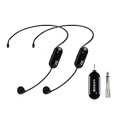 MICVISTA UHF Wireless Headphone Microphone System