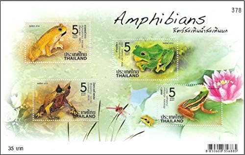 ARANYAK HOBBY Thailand Stamp 2014 Amphibians Frog - Chubby Frog SOUVENIER Stamps Sheet