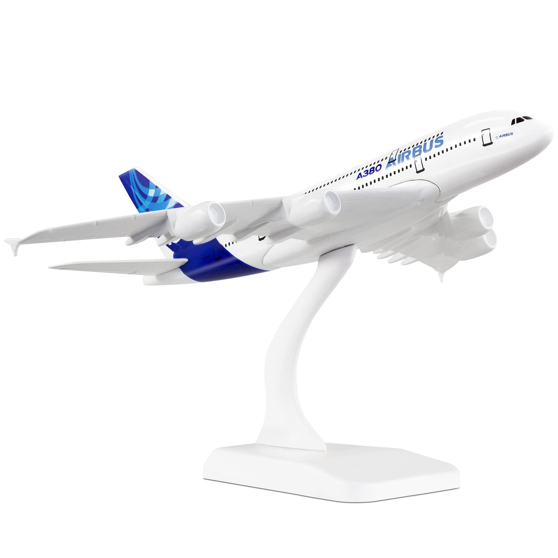 Generic 1:300 Scale Airbus 380 Model Plane Alloy Diecast Planes Model Aircraft Kits for Collection and Gift