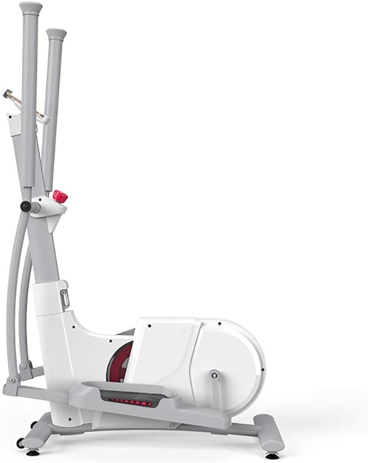 Advanced Exercise Bicycle Trainer Fitness Exercise Machine Smooth Quiet Driven Eliptical Trainer Machine For Home Use For Home Fitness Ideal Cardio Trainer (Color : White, Size : Free size)