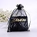 JISEN Women Wet Look Lace Heart Insert Fingerless Lame Gloves 5.5 Inch Black S