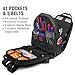 WORKPRO Tool Backpack - 41-Pocket Heavy Duty Jobsite Tool Bag with Padded Laptop Sleeve - Perfect Storage & Organizer for a Contractor, Electrician, Plumber, HVAC, Cable Repairman