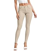 Hybrid & Company Womens Hyper Ultra Stretch Comfy Skinny Leg Work Casual Pants