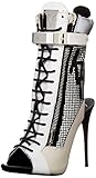 Giuseppe Zanotti Women's Boot, Birel Bianco, 8 M US
