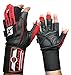 Skott Talon Elite Weight Lifting Gloves - Wide Wrist Wrap Support - Genuine Leather for Extra Durability - Get Ripped with The Best Body Building Fitness and Gym Exercise Accessories (Large)