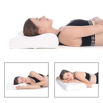 Proliva Memory Foam Pillow Cervical Pillow For Neck Pain