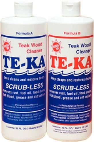 Marinetex RM340K TE-KA TEAK CLEANER QUART KIT by Marine Tex