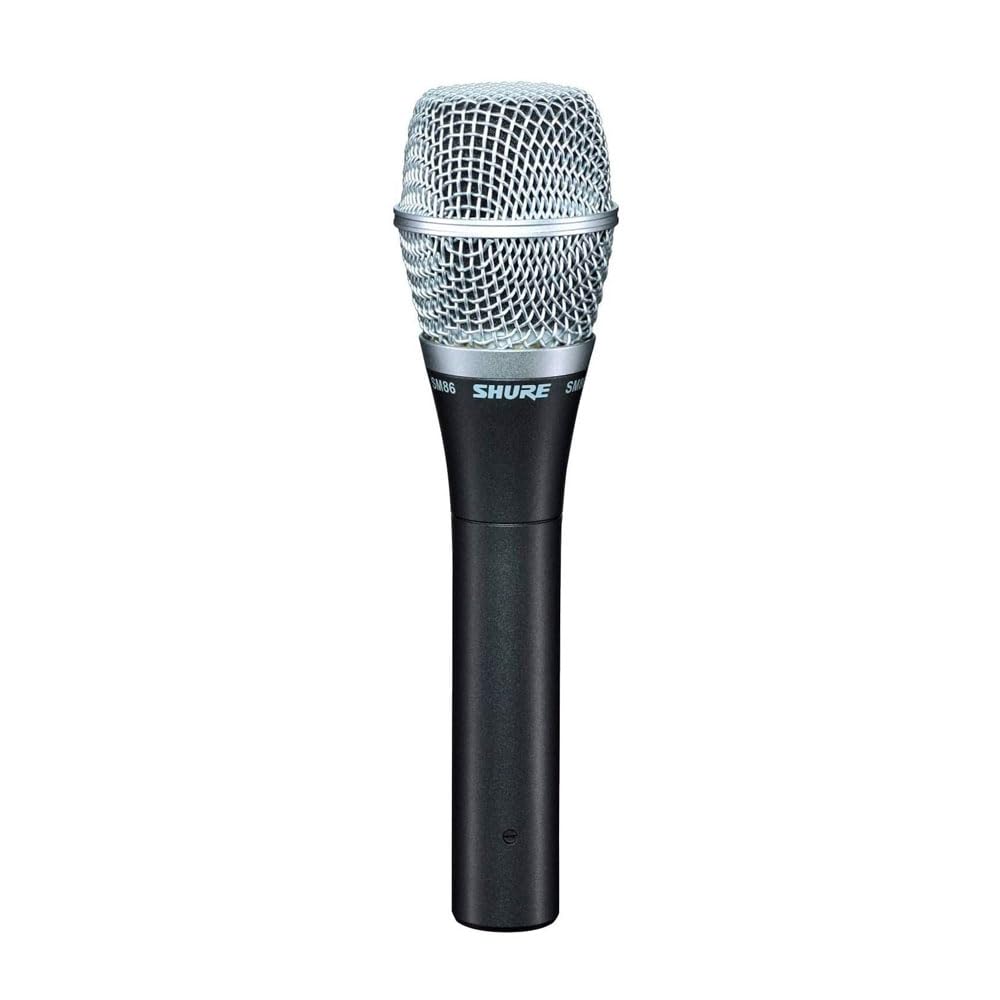 Shure SM86-LC Cardioid Condenser Vocal Microphone,Black