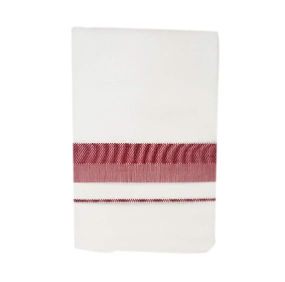 Men's Pure Cotton White Dhoti(135_White_2m)