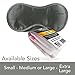 Sleep More (SMALL-Med Size) Sleeping Mask for Men or Women, with Free 