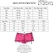 Barbra's 6 Pack of Women's Plus Size Lace Boyshort Panties (5XL)
