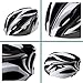 EASECAMP Adjustable Lightweight Bike Helmet for Adult Men and Women with Detachable Liner (Black)