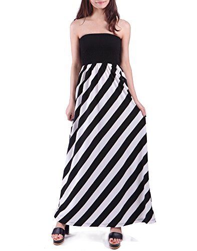 Maternity Dress Strapless Tube 