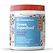 Amazing Grass Green Superfood: Organic Wheat Grass and 7 Super Greens Powder, 2 servings of Fruits & Veggies per scoop, Holiday Cookie Flavor, 30 Servings