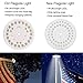 NAIYO New Generation 56LED.Solar Flag Pole Light, Flagpole Solar LightDownlight Lighting for 15 to 25 Ft Flag Pole Topper, 3 Modes,IP67 Waterproof Auto On/Off Night Light (56 LED)