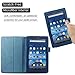 Infiland 2015 Fire 7 Case - Premium PU Leather Folio Stand Cover Case for Amazon New Fire 7 2015 Version 8 GB Tablet Only, Navy