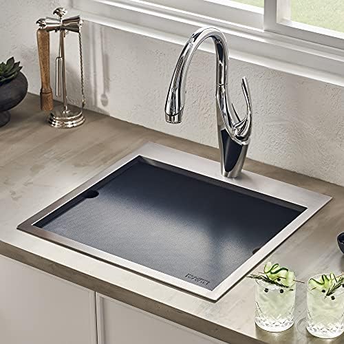 Ruvati 38cm X 38cm Marine Grade T 316 Workstation Topmount Rv Boat Outdoor Sink Stainless Steel Rvq5215 Buy Online At Best Price In Uae Amazon Ae