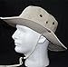 Wide Brim Packable Booney Sun Hat |Lightweight Cotton |Fishing Gardening Tan