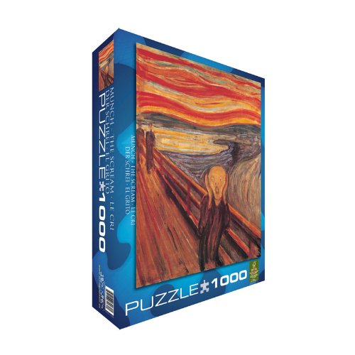 EuroGraphics The Scream by Edvard Munch Puzzle (1000-Piece)