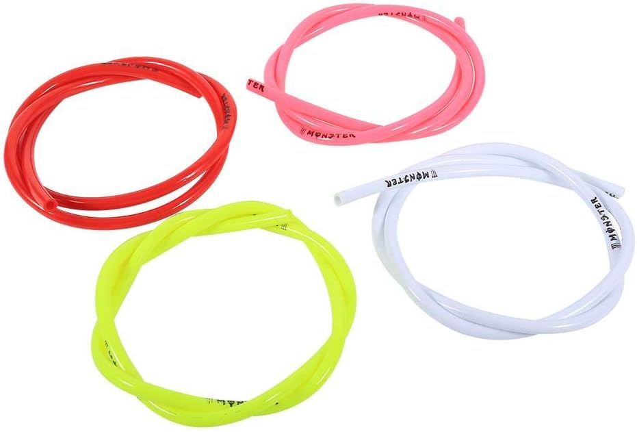 Keenso 1/4 Inch 3 Feet Colorful Gas Fuel Line Hose Tube Pipe Petrol For Motorcycle Dirt Pit Bike ATV Snowmobile Jet Ski Polyurethane - Image 5
