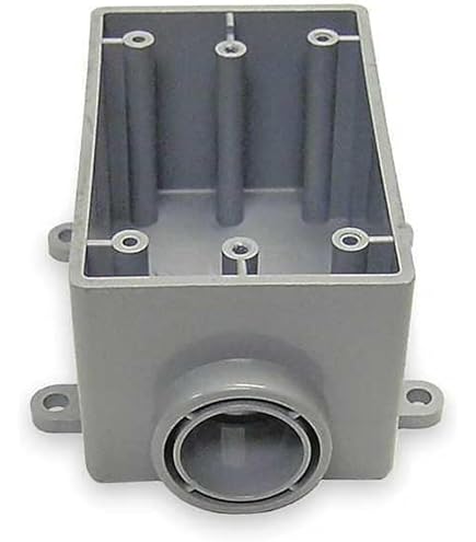 Cantex 5133465 Weatherproof Box, 1 in Hub, PVC - Amazon.com
