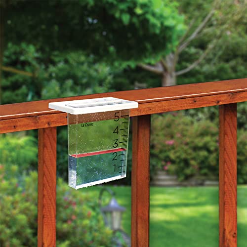 La Crosse 705109 Waterfall Rain Gauge Pricepulse