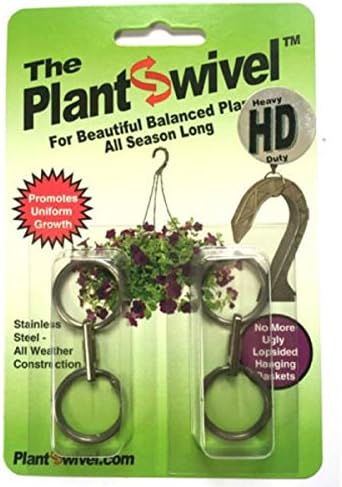 "HD" Plantswivel- Hanging Basket Plant Swivel Hook Hanger Plantswivel 2pk
