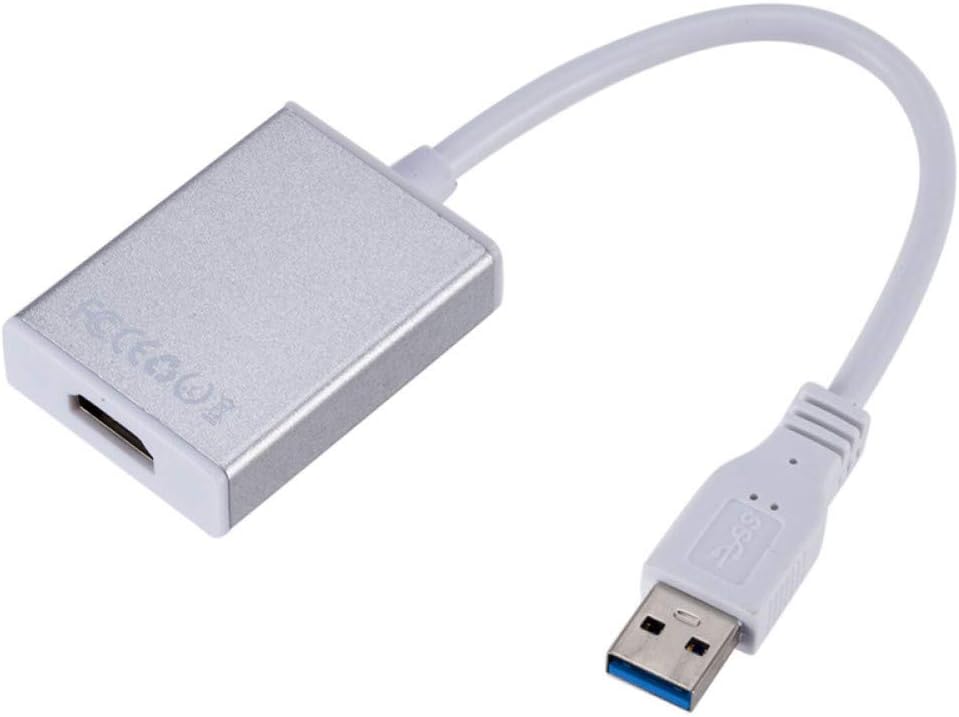 USB 3.0 to HDMI Adapter, Retteec USB 3.0/2.0 to HDMI 1080P Video Audio Converter Adaptor for PC Laptop Projector