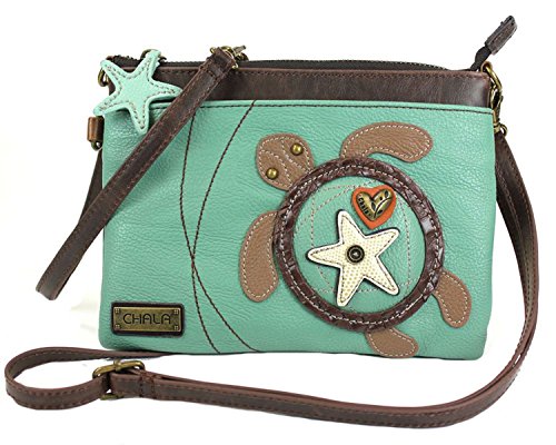 Chala Sea Turtle Mini Crossbody Handbag