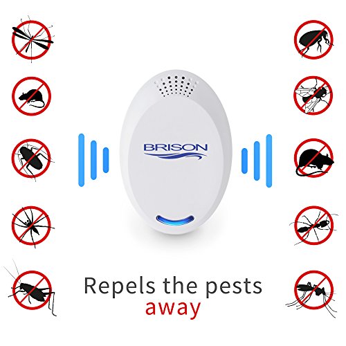 Ultrasonic Pest Repeller Portable Plug-in Control (4-Pack ...