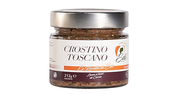 ENTRANTE DE CARNE Toscano crostino -100% made in Italy -Listo ...