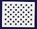 50 Star Field Stencil 14 Mil -7