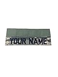 Custom Uniform Military Embroidered Name Tape with