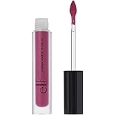 e.l.f. Cosmetics Liquid Matte Lipstick, Highly Pigmented, Quick Drying & Smudge Proof, Nourish & Soften, Diamond-Shaped Wand,