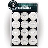 PRO SPIN Ping Pong Balls - 3-Star White Table Tennis Balls - Premium 40+ Training Balls for Indoor/Outdoor Competitions & Games (Pack of 12)