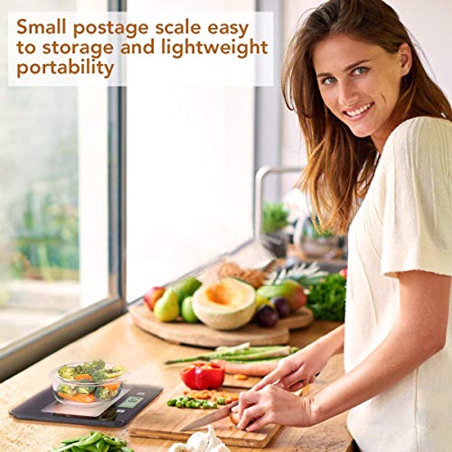 Kitchen Food Scale, Digital Multifunction Accurate Postage Scales with