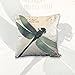 ONWAY Outdoor Dragonfly Decor Blue and Green Dragonfly Pillow Covers 18 x 18 Inches for Garden and Yard, Set of 2