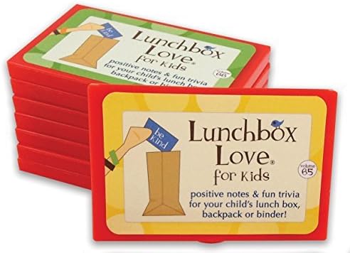 BEST SELLER: Lunchbox Love Notes for Kids by Say Please. 96 positive lunch notes, fun trivia AND jokes for your child's school lunchbox, backpack, or binder. (Volumes 65-72) by Lunchbox Love
