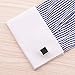 BMC 4 Pair Round Square Rectangular Carbon Fiber Pattern Silver Alloy Cufflinks
