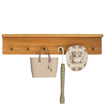 Schwebendes Regal Massivholz